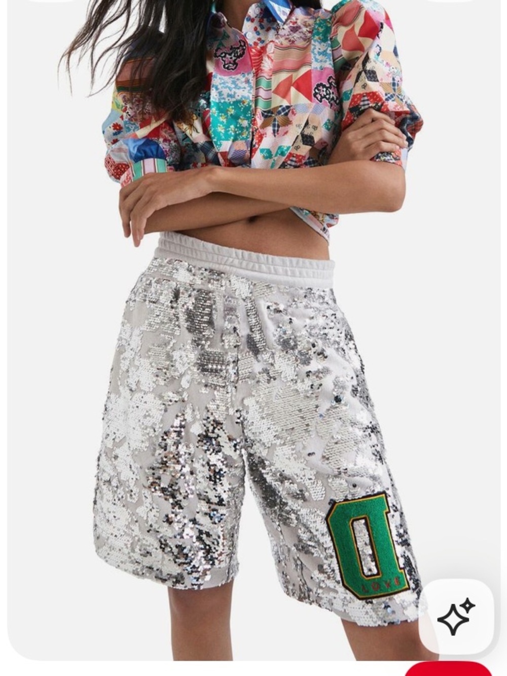 Desigual Johnson Hartig
Sequined Shorts S